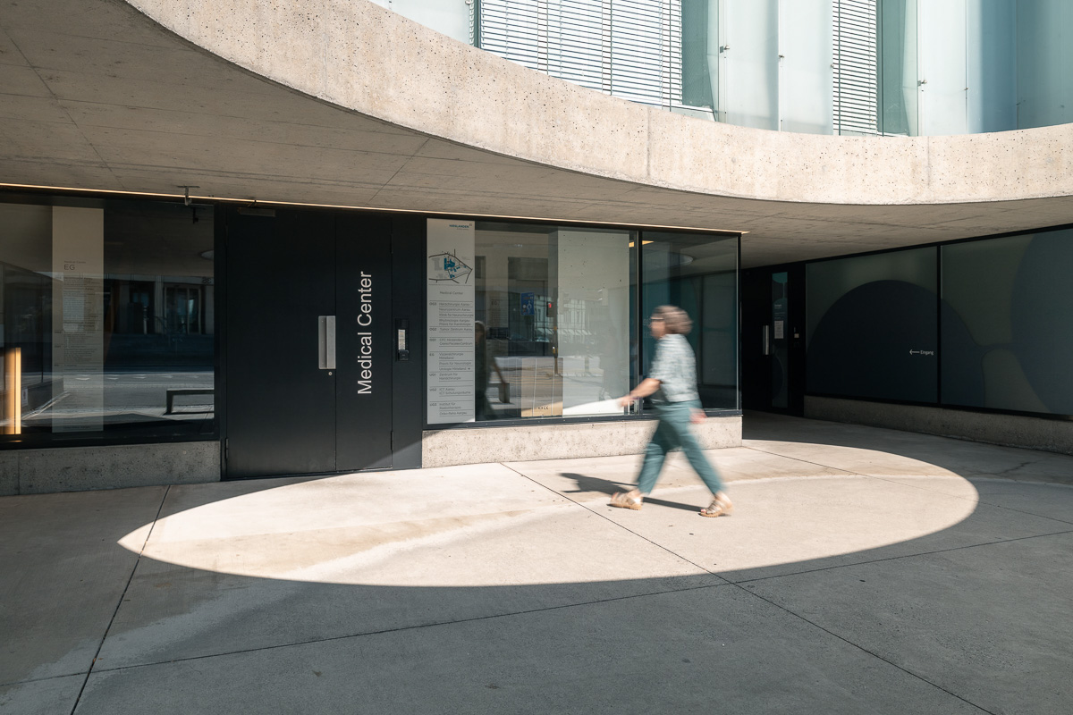 Eingang Tumor Zentrum Aargau in Aarau Eingang Tumor Zentrum Aargau in Aarau